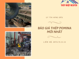 Báo Giá Thép Pomina Mới Nhất TP. HCM - Cam Kết 100% Chính Hãng