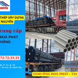 Ống thép mạ kẽm Hòa Phát DN150 – phi 168.3 x 3.96mm