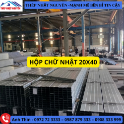 Thép hộp 20x40