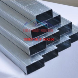 Thép hộp chữ nhật 50x100