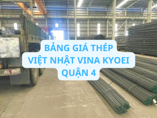 Đại lý cấp 1 thép Việt Nhật tại Quận 4, TP.HCM – Giá thép Rẻ nhất thị trường - Bao Vận Chuyển