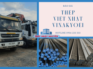 Giá Thép Xây Dựng Việt Nhật Vina Kyoei các loại – VLXD Nhật Nguyên