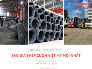 Báo Giá Thép Cuộn Việt Mỹ Khu Vực miền Nam -  Giá Rẻ Nhất Thị Trường - Bao Vận Chuyển 