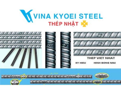 Phân Biệt Thép Việt Nhật VINA KYOEI Chính Hãng - Thép Nhật Nguyên
