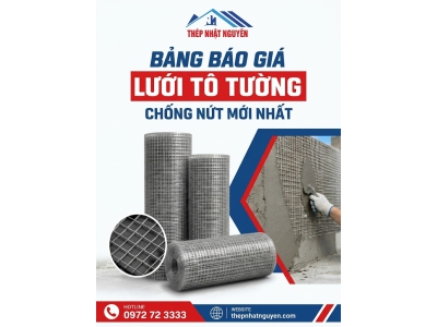 Bảng báo giá lưới tô tường chống nứt mới nhất hôm nay