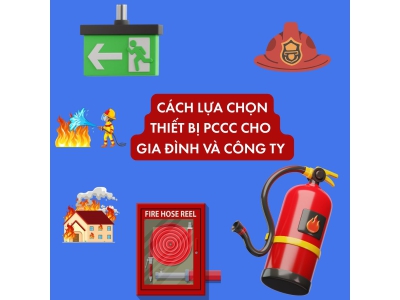 Làm sao chọn đúng thiết bị PCCC cho nhà và công ty