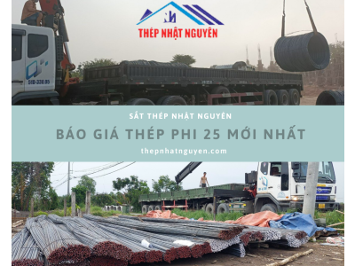 Sắt Thép Phi 25 - Báo giá Thép Phi 25 mới nhất hiện nay - Bao vận chuyển công trình