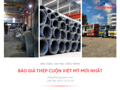 Báo Giá Thép Cuộn Việt Mỹ Khu Vực miền Nam -  Giá Rẻ Nhất Thị Trường - Bao Vận Chuyển 