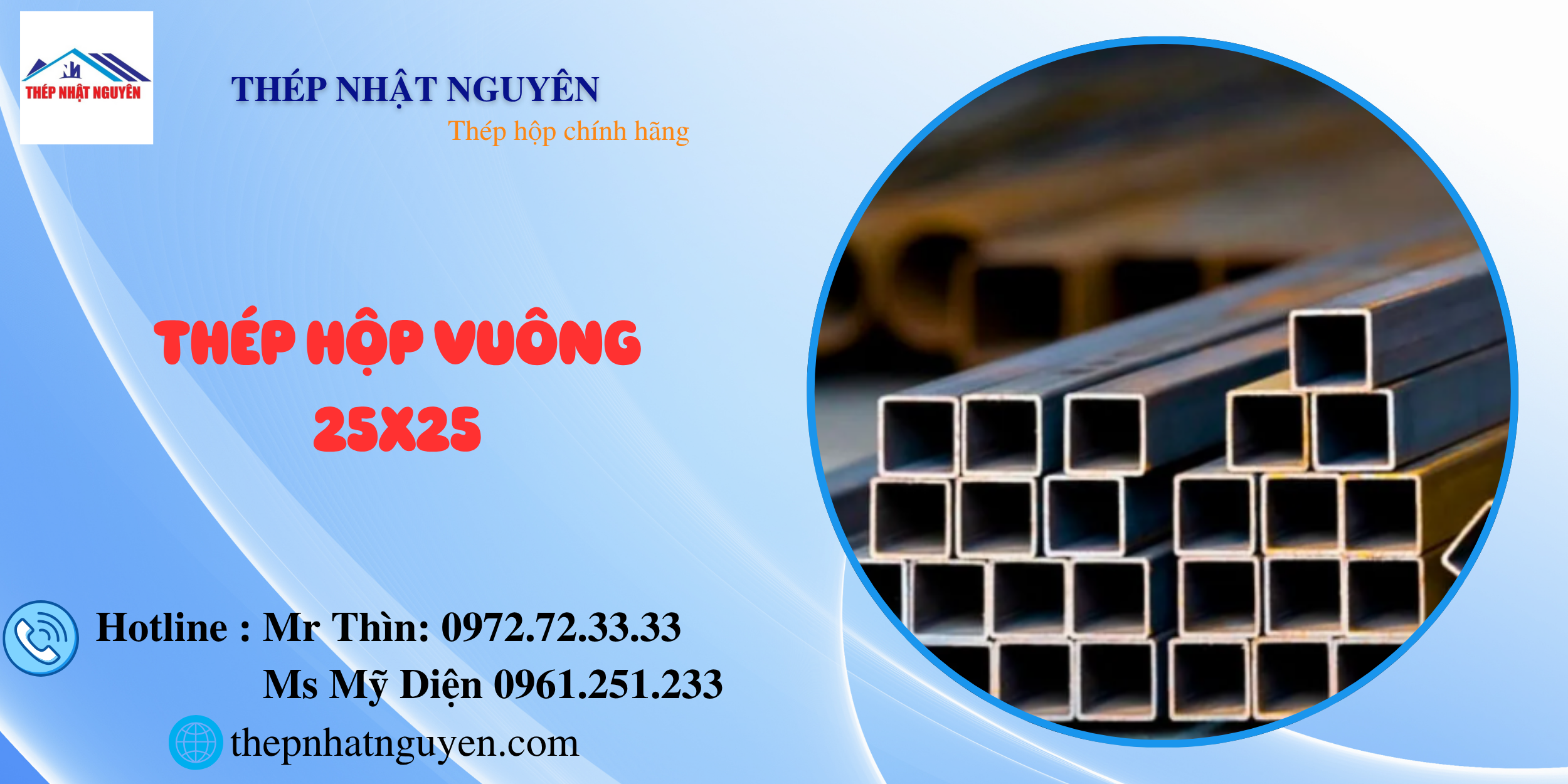 Thép hộp 25x25
