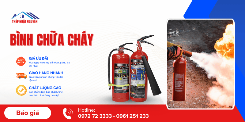 banner bình chữa cháy