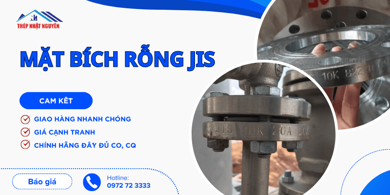 Mặt bích rỗng JIS giá cực ưu đãi