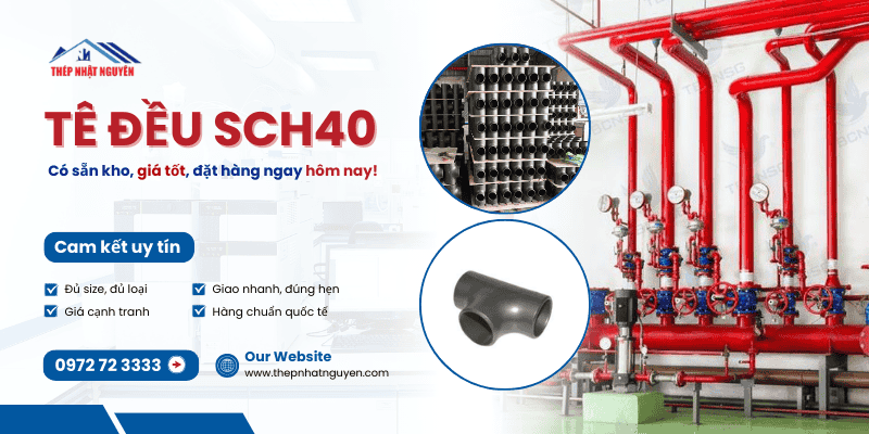 Banner tê đều SCH40