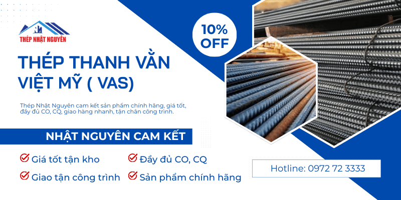 Banner thép thanh vằn Việt Mỹ