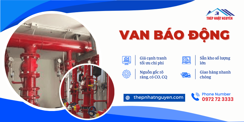 Van báo động PCCC giá rẻ