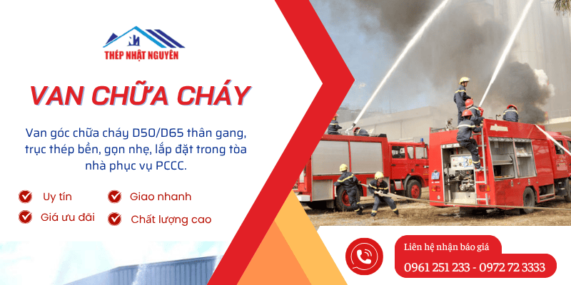 van chữa cháy giá rẻ