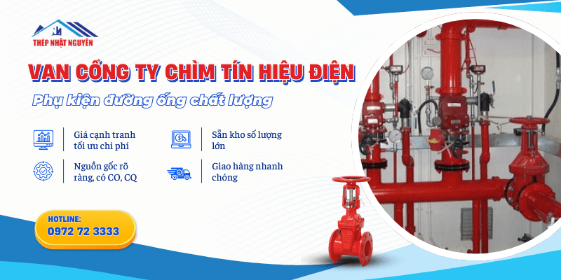 Van cổng ty chìm tín hiệu điện | Giá tốt, chính hãng