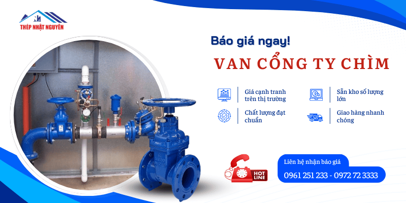 Van cổng ty chìm giá rẻ ngay hôm nay!