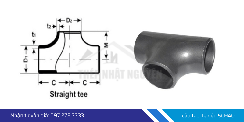 cấu tạo tê đều SCH40
