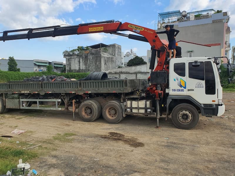 Quy trình vận chuyển tại thép Nhật Nguyên
