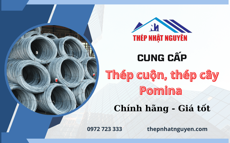 thép cuộn, thép cây Pomina