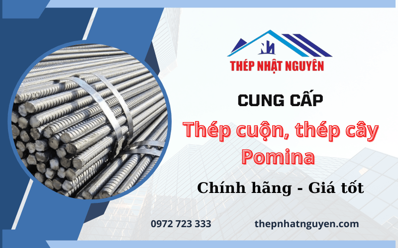 thép cuộn, thép cây Pomina