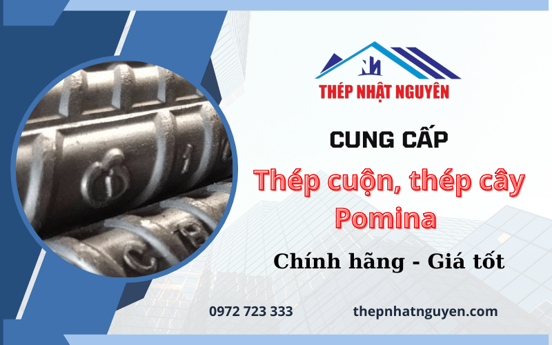 thép cuộn, thép cây Pomina