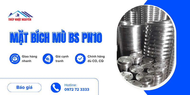 mặt bích mù bs pn10 giá cực ưu đãi