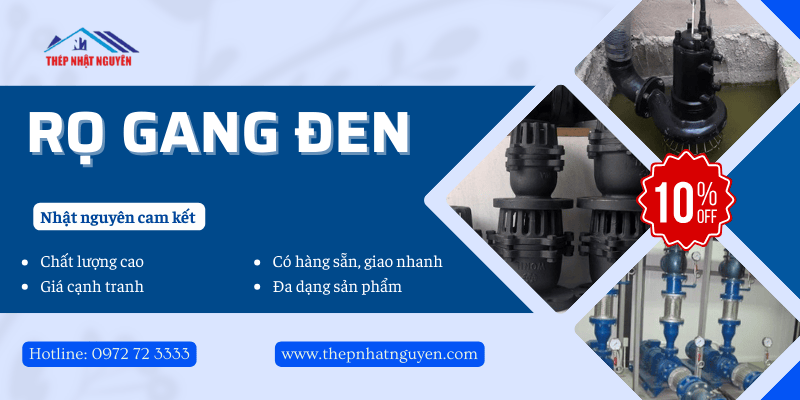 kho rọ bơm gang giá rẻ TPHCM sẵn hàng giao nhanh