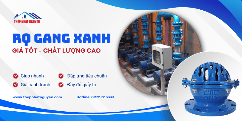 Rọ bơm, rọ gang xanh giá rẻ tại TPHCM