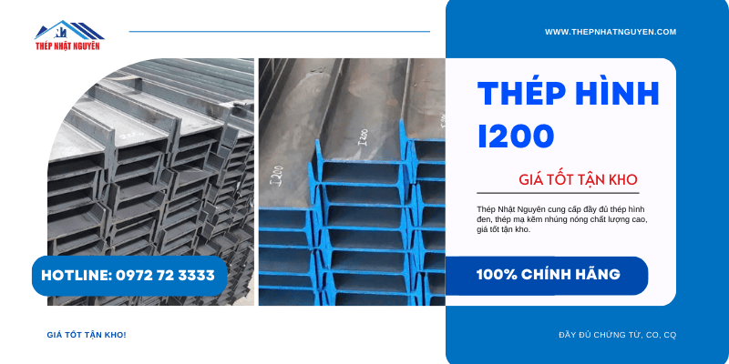Thép hình I200 giá tốt chính hãng