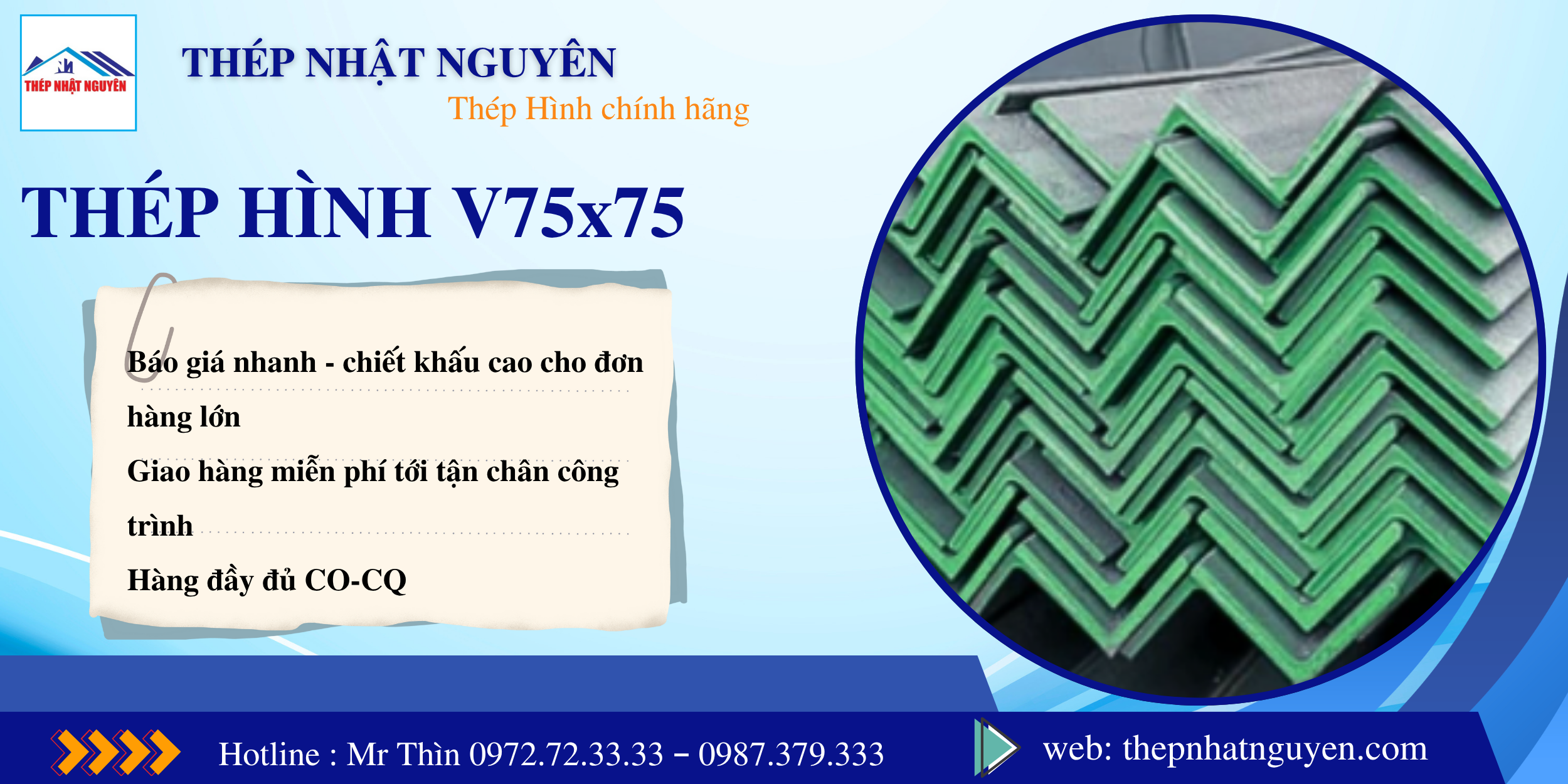 thép hình v75x75