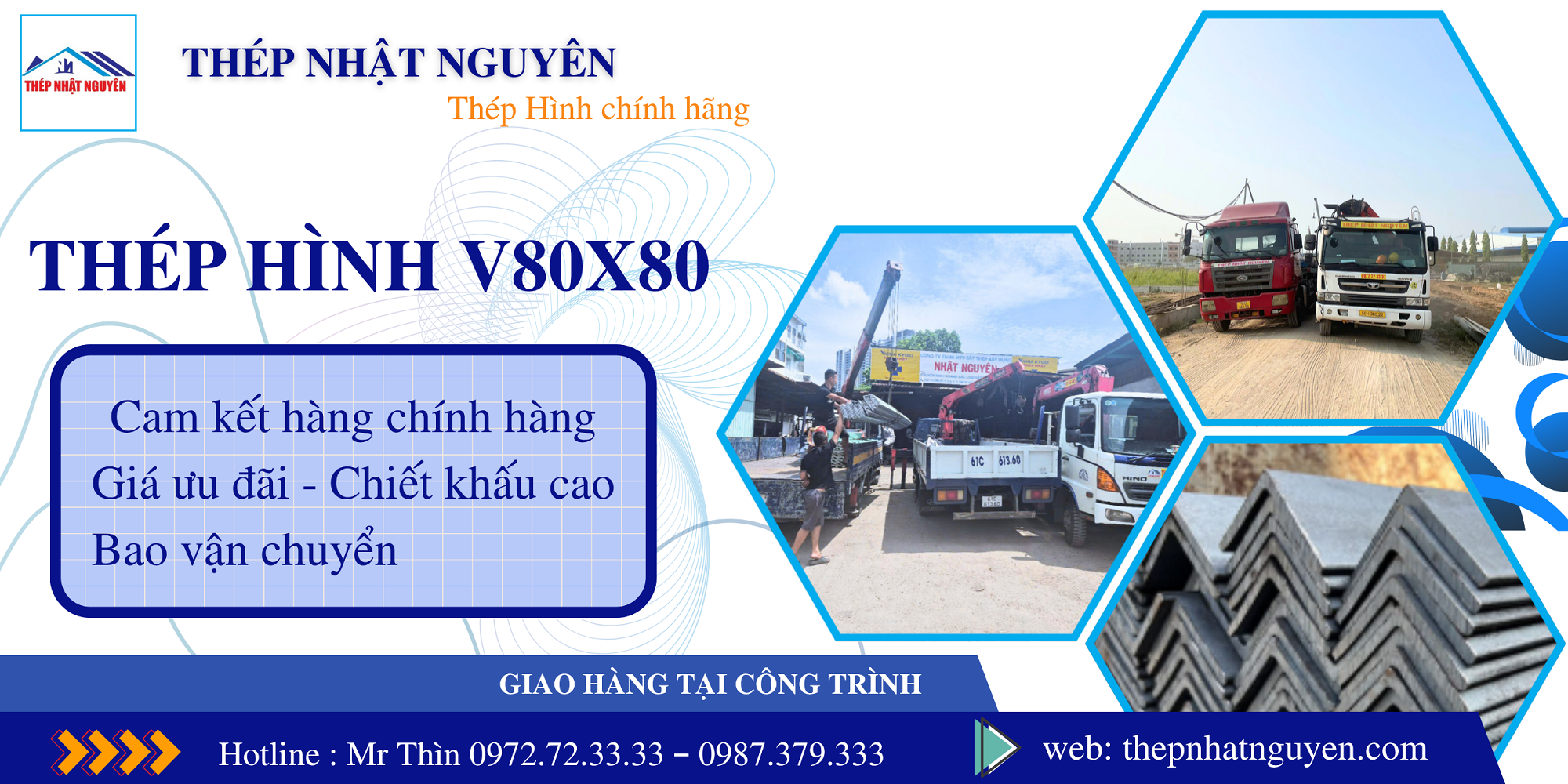 Thép hình V80