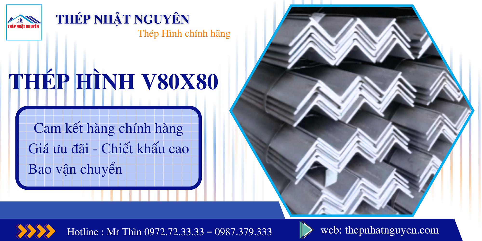 Thép hình V80