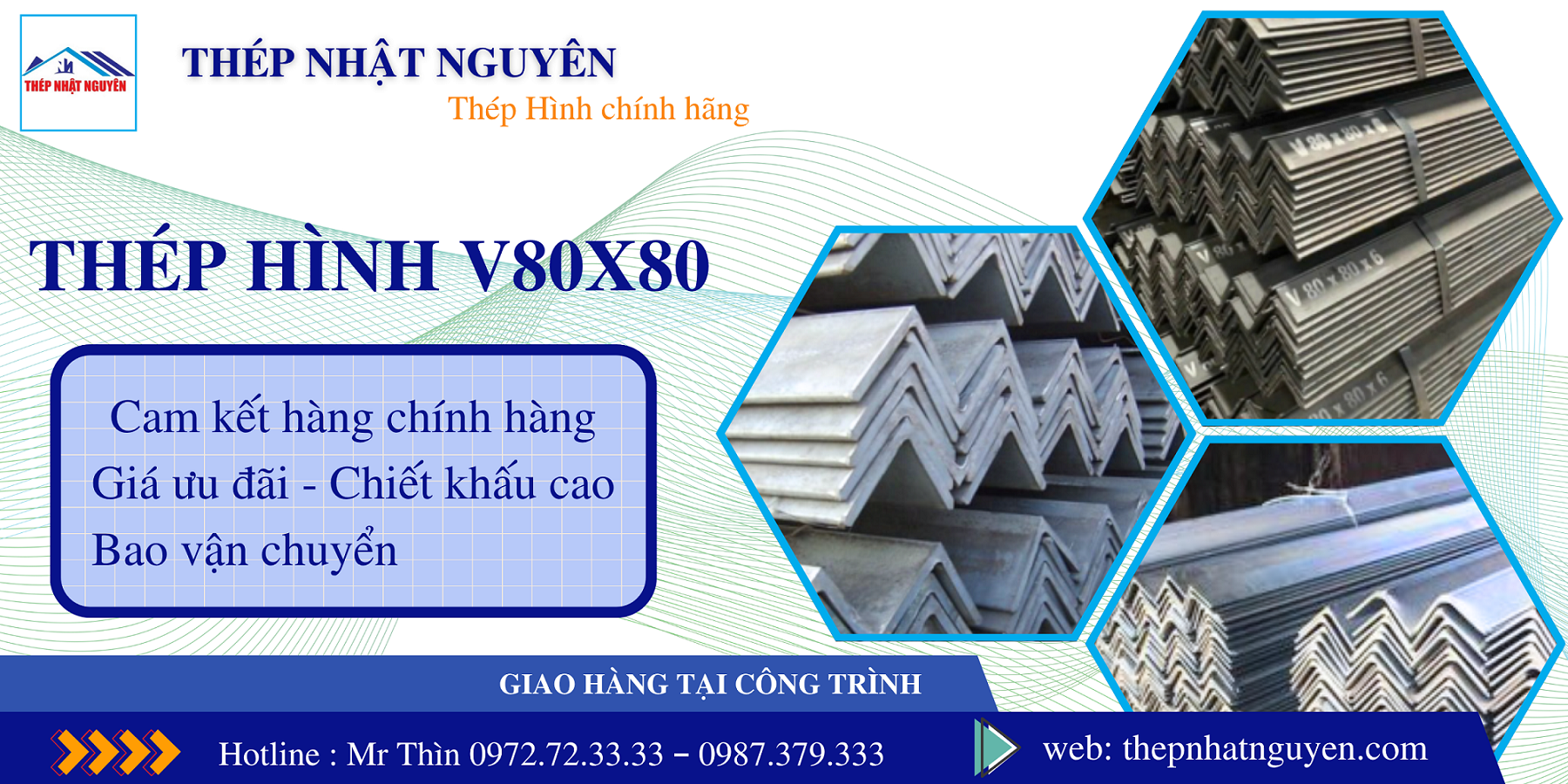 Thép hình V80