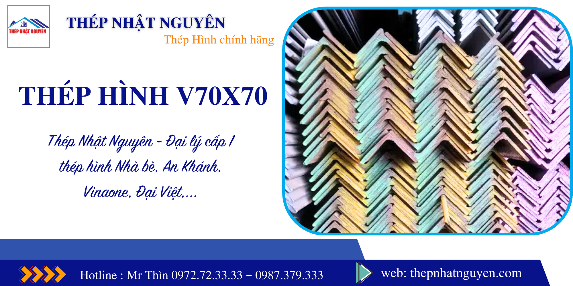 Thép hình V70x70
