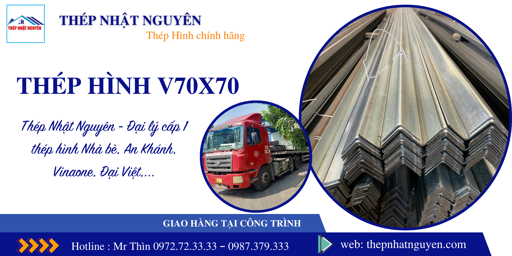 Thép hình V70x70