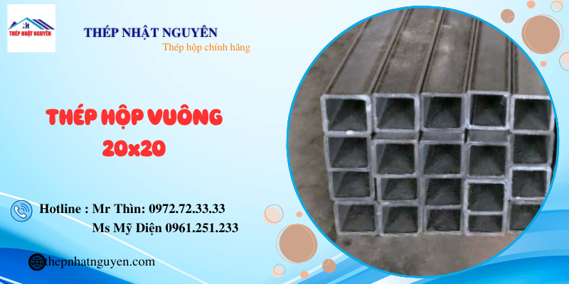 Thép hộp 20x20