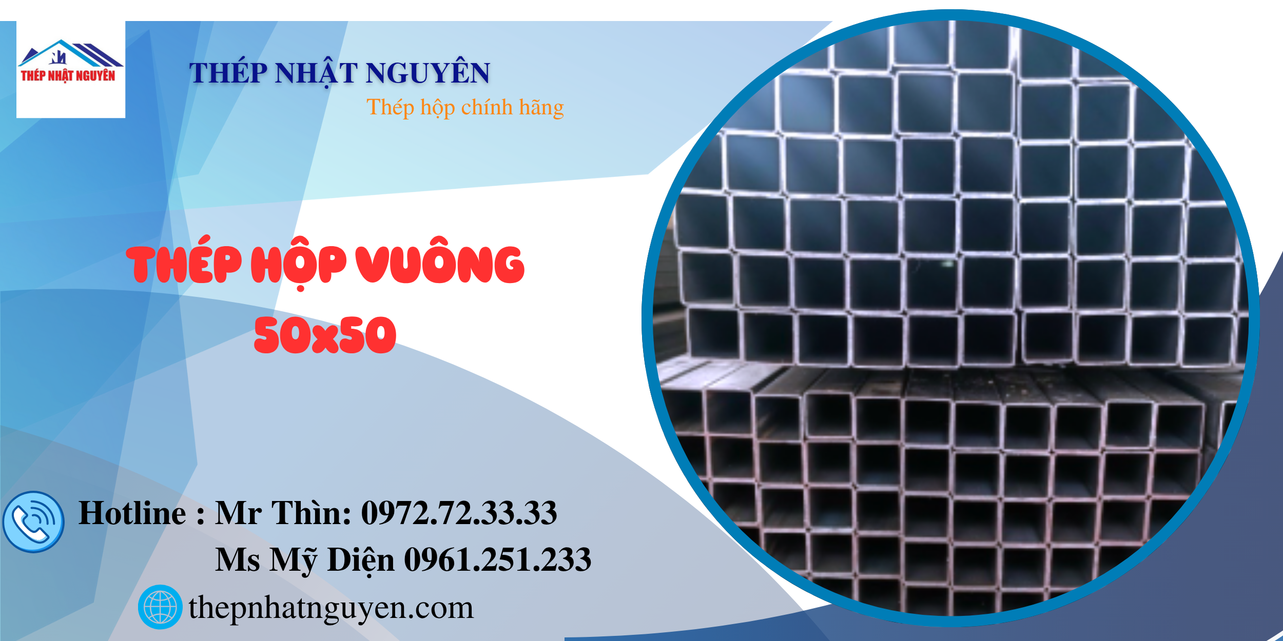 Thép hộp 50x50
