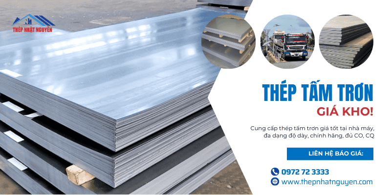 Thép tấm chính hãng giá tốt