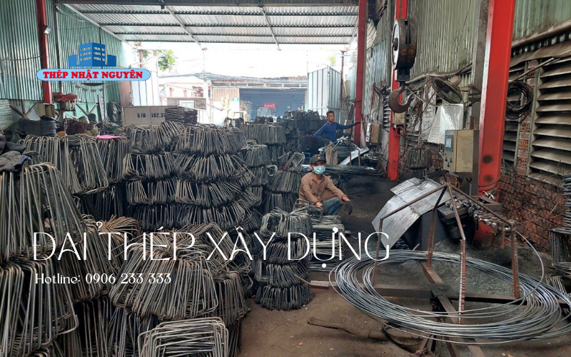 bẻ đai sắt thép xây dựng