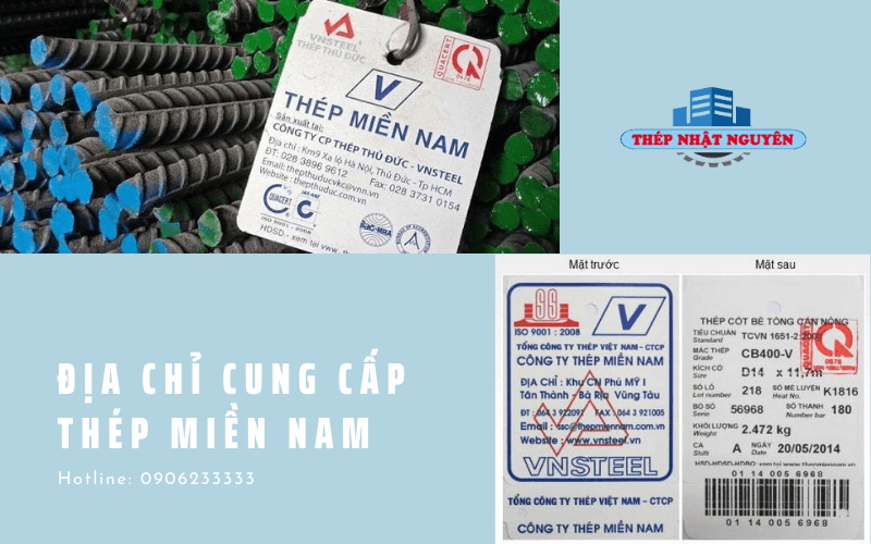 Cách nhận biết Thép Miền Nam