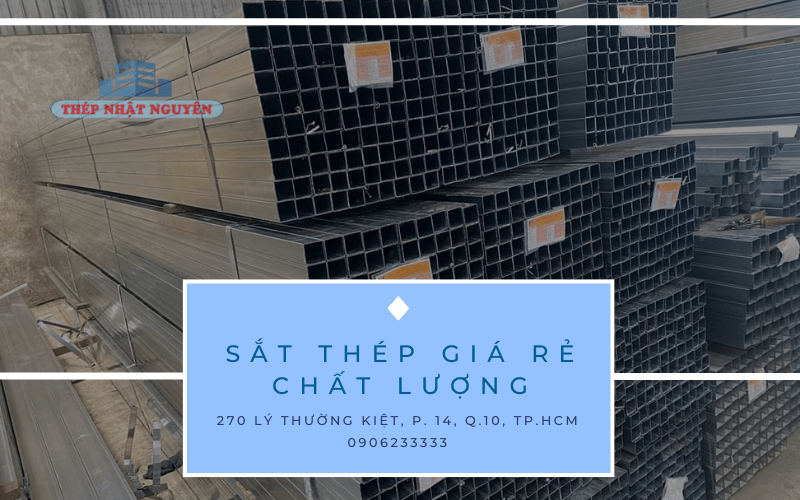 Xây Dựng Nhật Nguyên phân phối sắt thép giá rẻ chất lượng