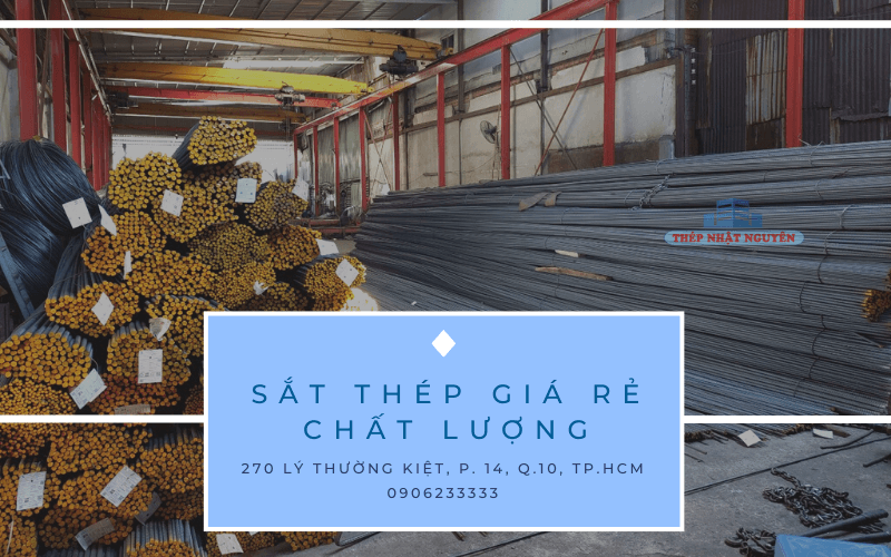 Xây Dựng Nhật Nguyên phân phối sắt thép giá rẻ chất lượng
