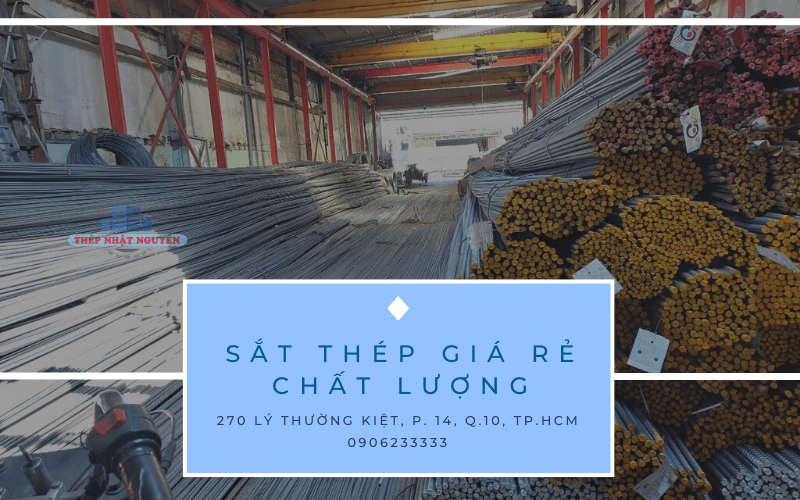 Xây Dựng Nhật Nguyên phân phối sắt thép giá rẻ chất lượng