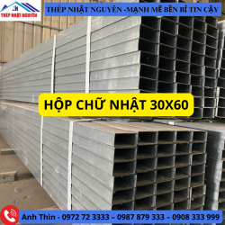 THÉP HỘP 30x60