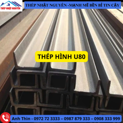 Thép Hình U80