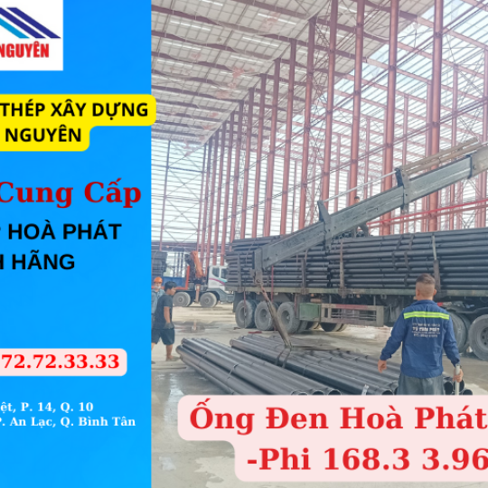 Ống thép mạ kẽm Hòa Phát DN150